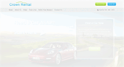 Desktop Screenshot of chrentacar.com